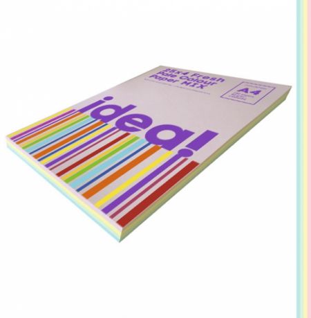 Папір IDEA! Pale Colour mix FRESH А4 80 г/м 100 арк.